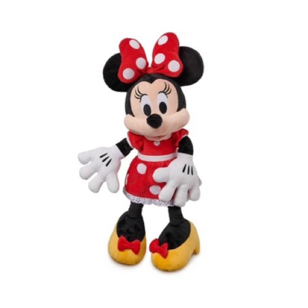 EUC Disney Minnie Mouse Plush - Red, Black, White, Yellow